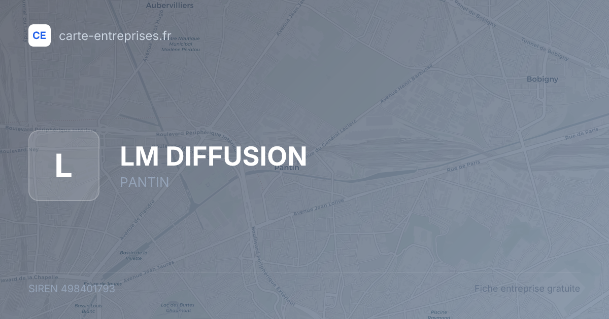 LM DIFFUSION — 498401793 — fiche entreprise