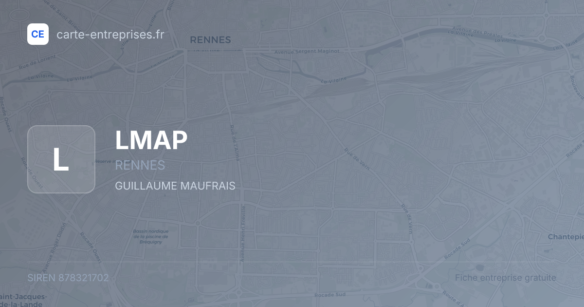 LMAP — 878321702 — fiche entreprise