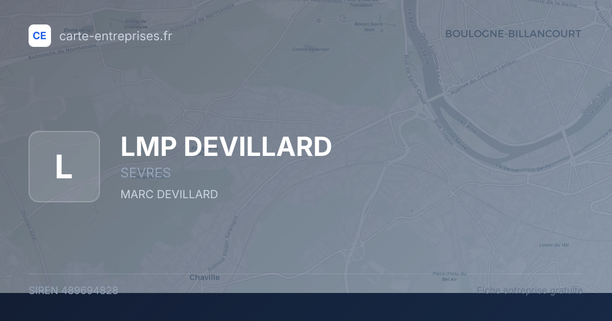 LMP DEVILLARD — 489694828 — fiche entreprise