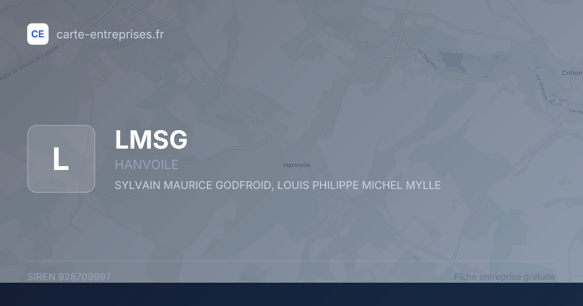 LMSG — 928709997 — fiche entreprise
