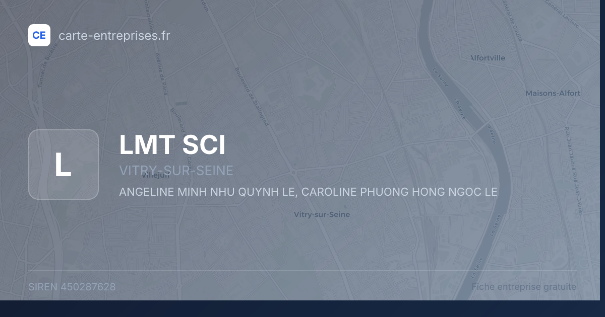 LMT SCI — 450287628 — fiche entreprise