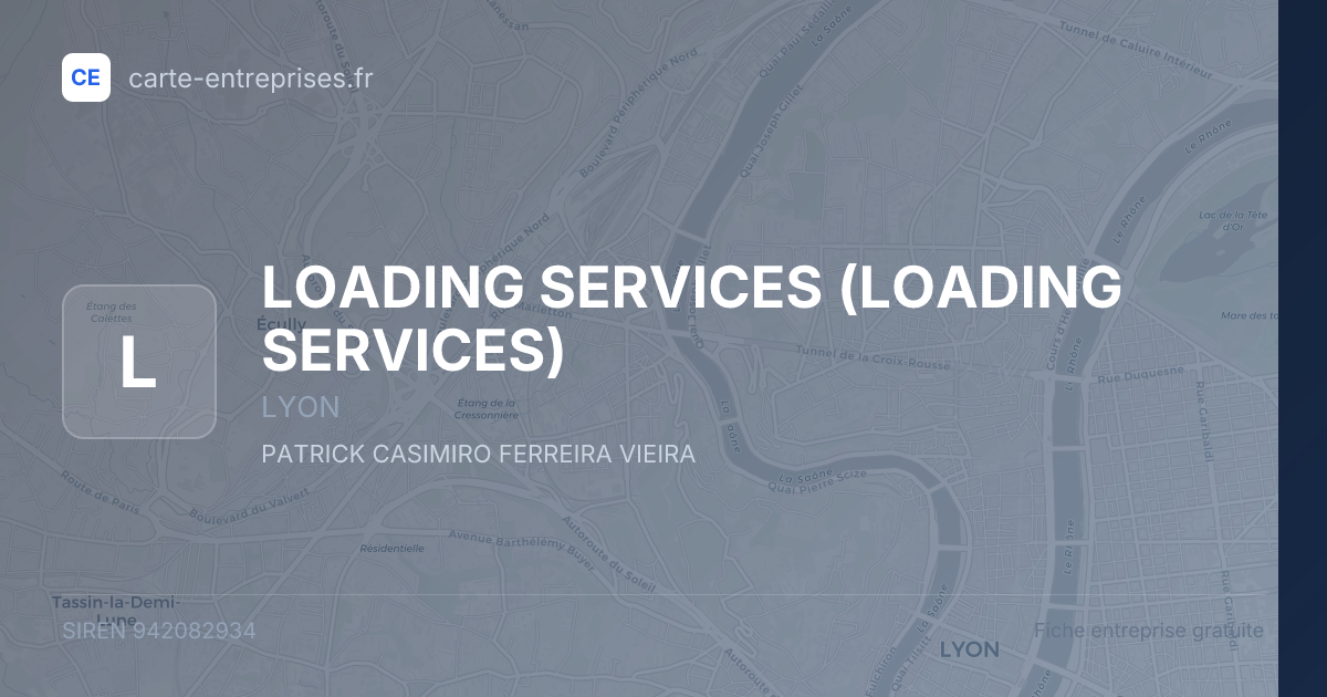 LOADING SERVICES — 942082934 — fiche entreprise