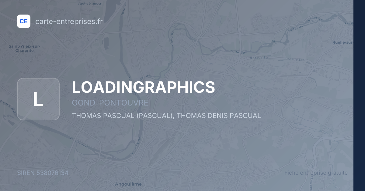 LOADINGRAPHICS — 538076134 — fiche entreprise