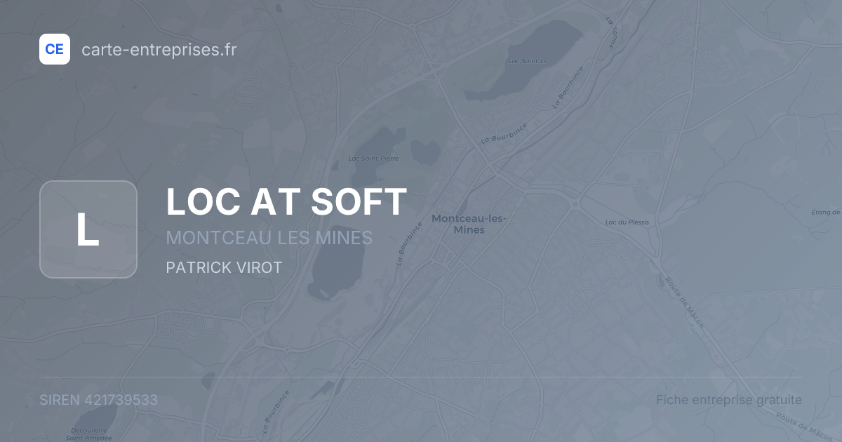 LOC AT SOFT — 421739533 — fiche entreprise