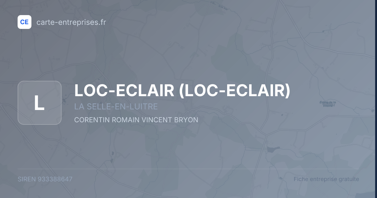 LOC-ECLAIR — 933388647 — fiche entreprise