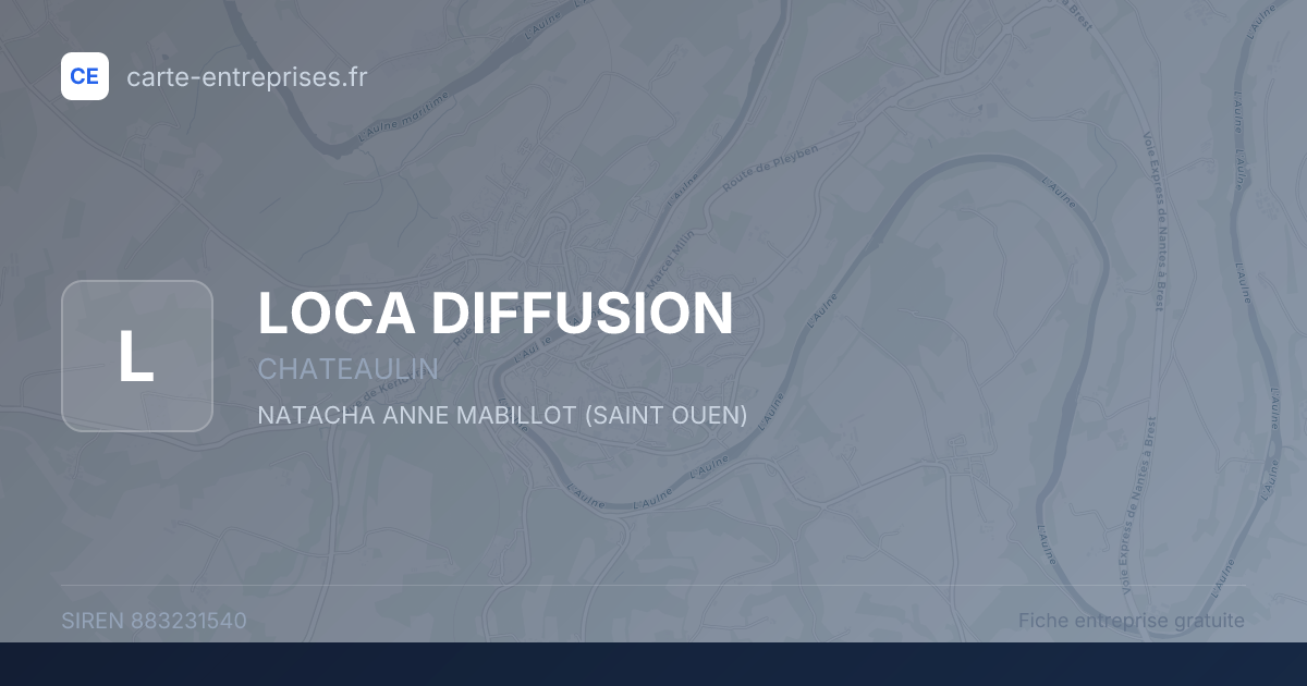 LOCA DIFFUSION — 883231540 — fiche entreprise