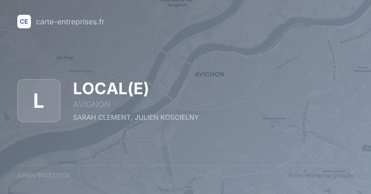 LOCAL(E) — 914337704 — fiche entreprise