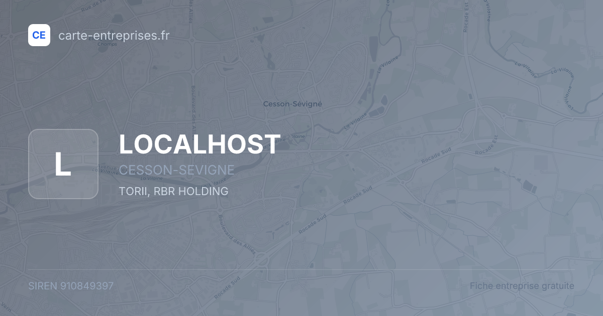 LOCALHOST — 910849397 — fiche entreprise