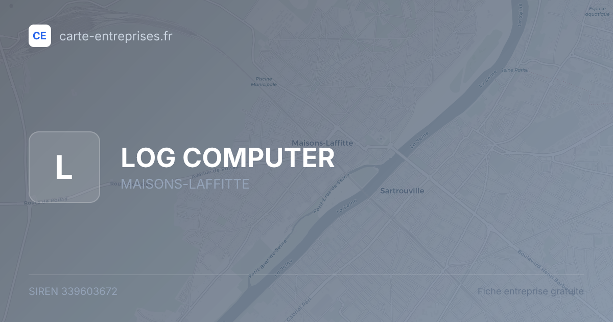 LOG COMPUTER — 339603672 — fiche entreprise