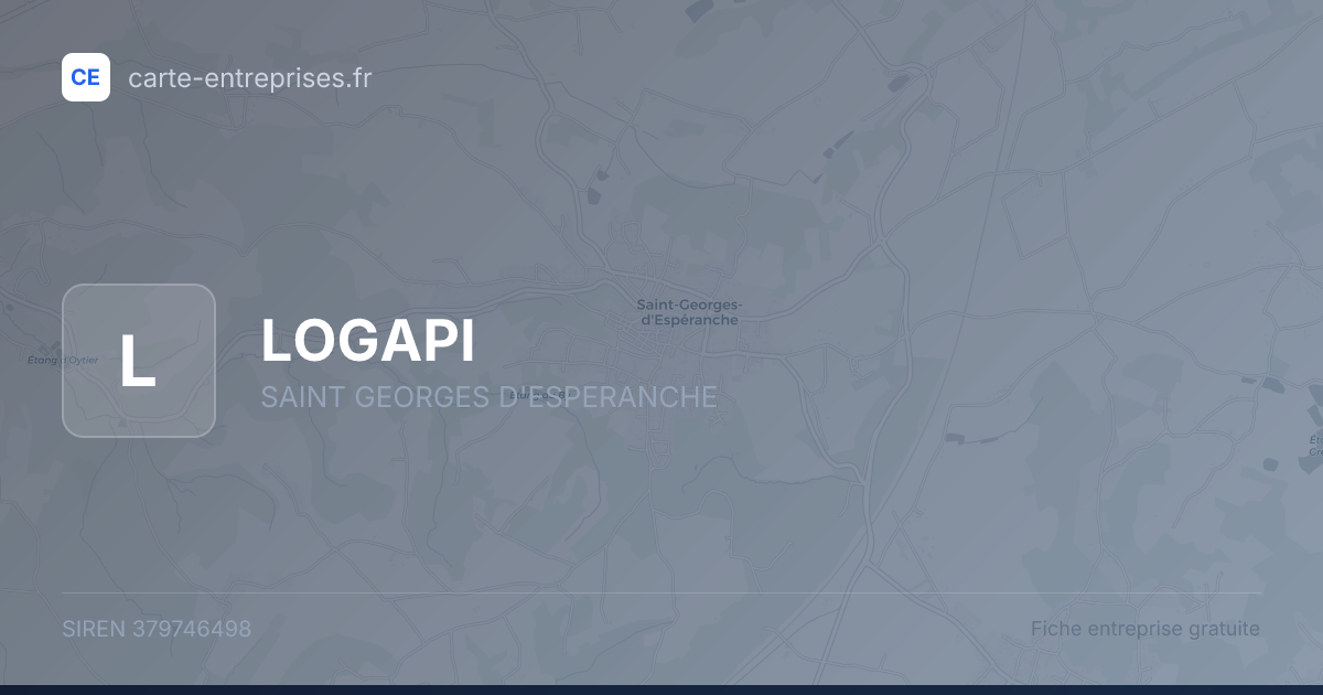LOGAPI — 379746498 — fiche entreprise