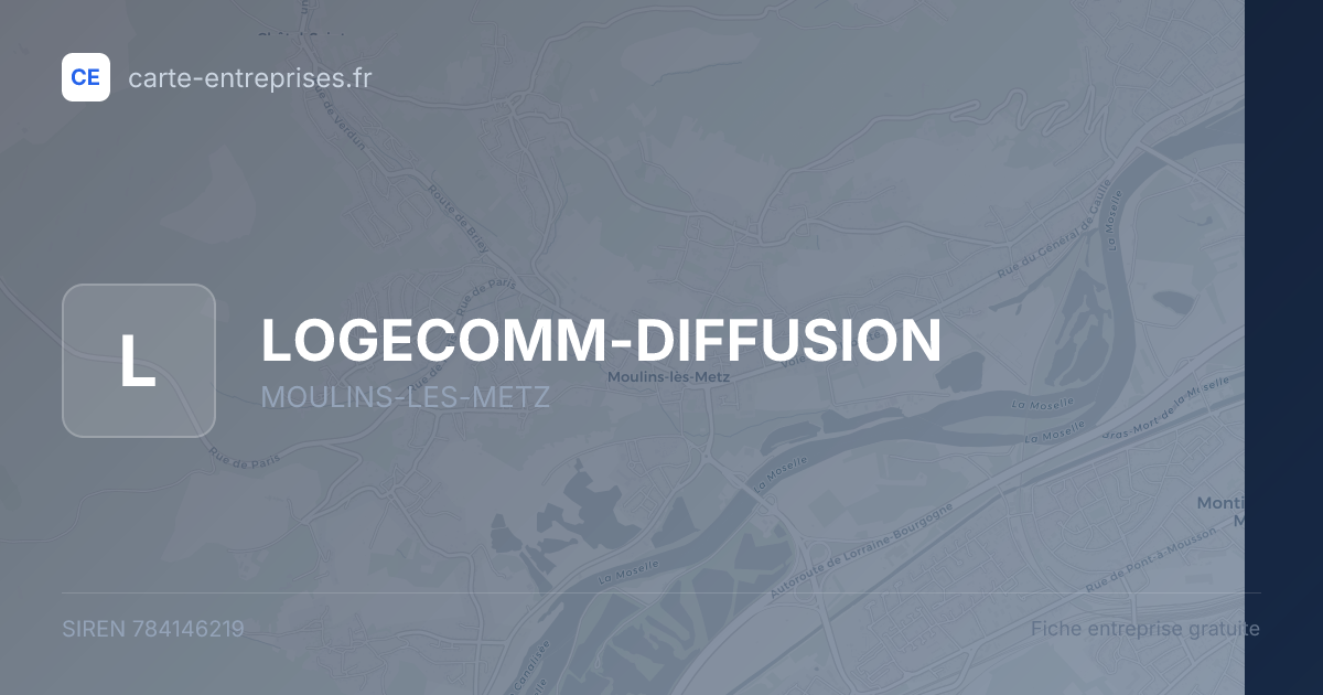 LOGECOMM-DIFFUSION — 784146219 — fiche entreprise