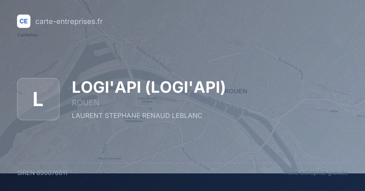 LOGI'API — 890076011 — fiche entreprise