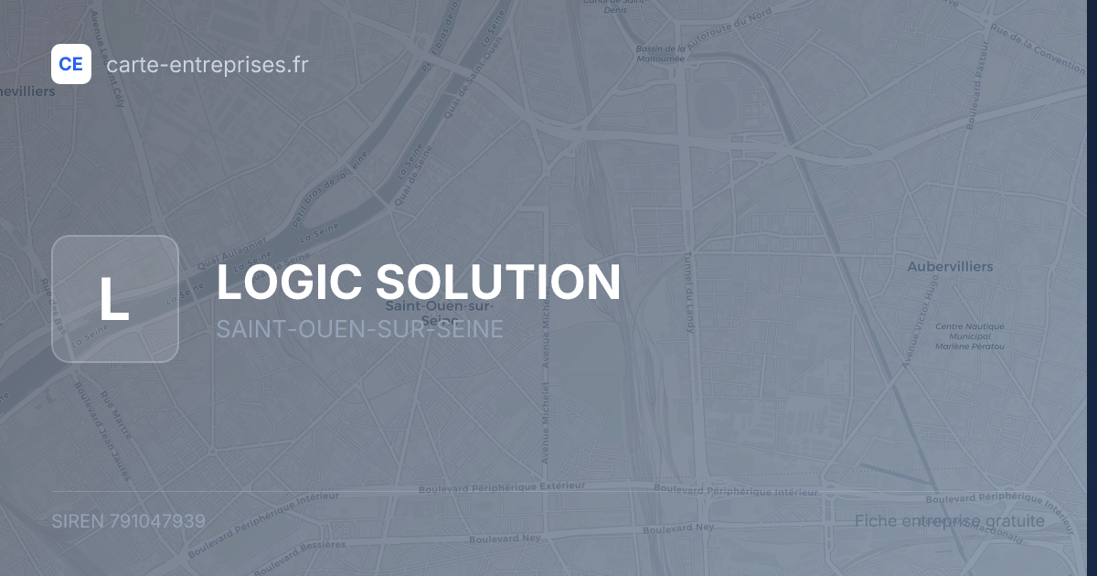 LOGIC SOLUTION — 791047939 — fiche entreprise