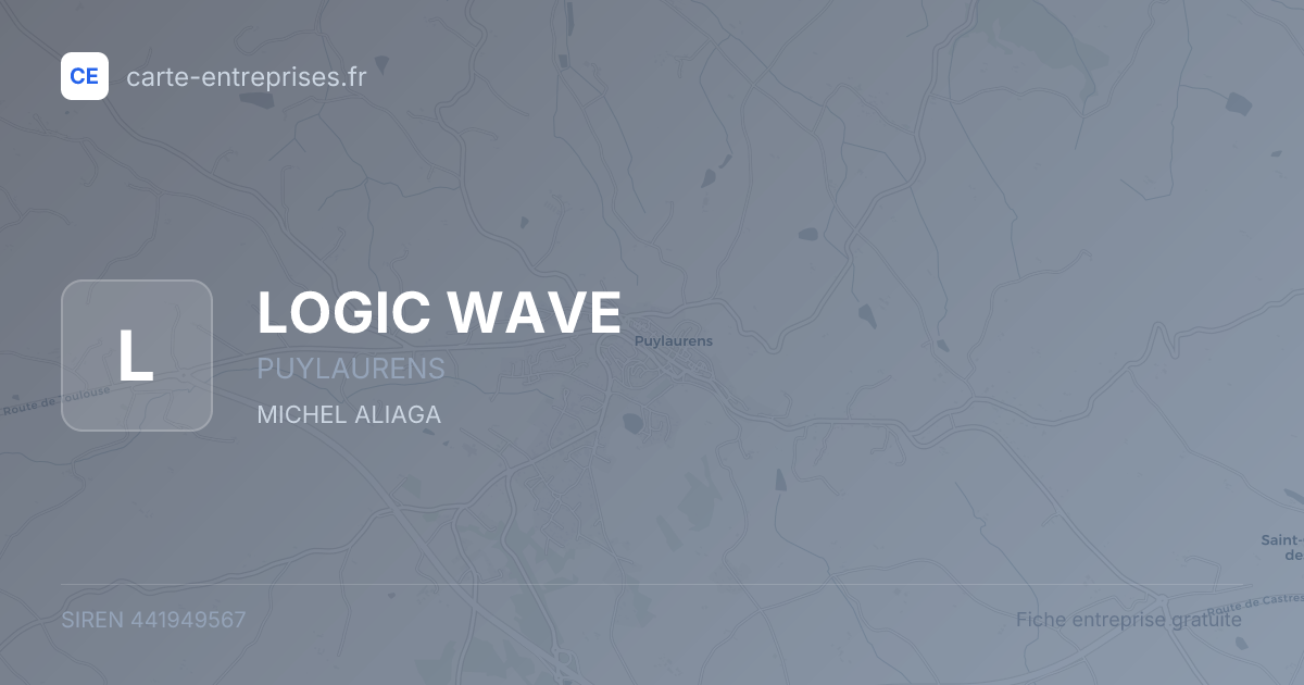 LOGIC WAVE — 441949567 — fiche entreprise