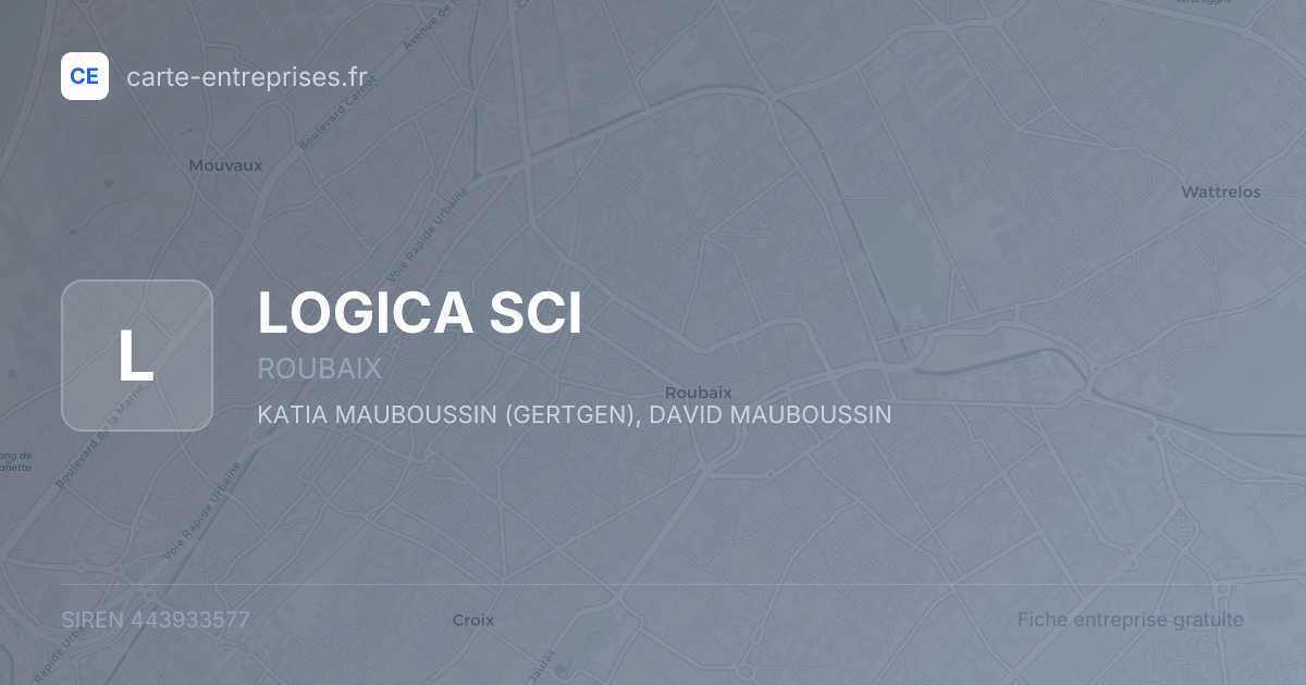 LOGICA SCI — 443933577 — fiche entreprise
