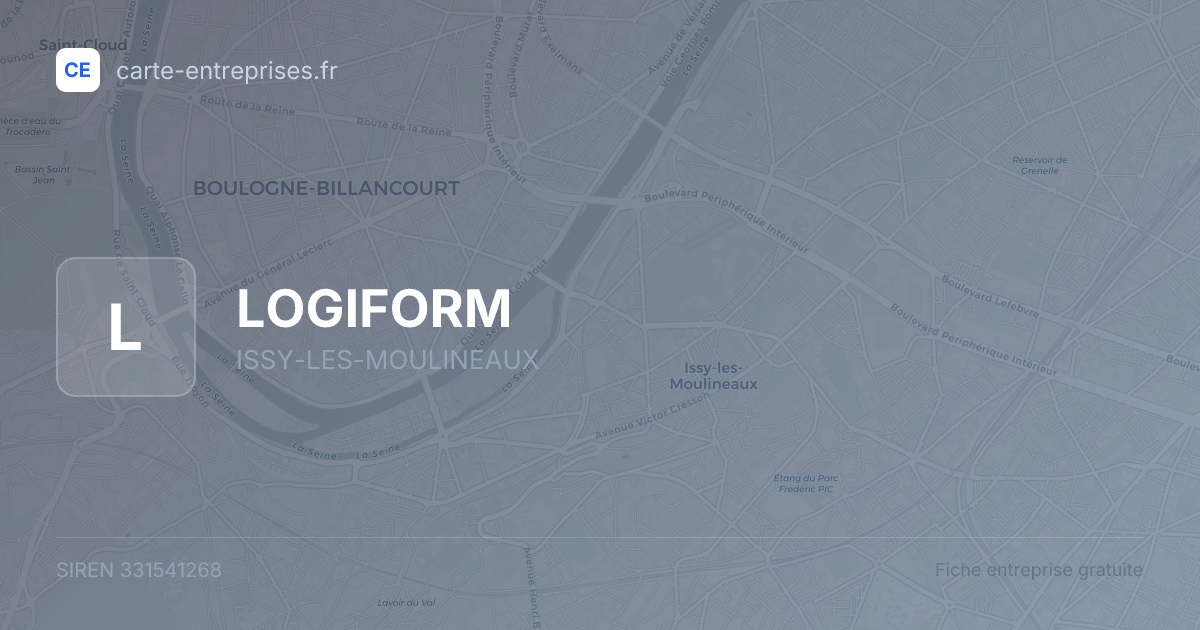 LOGIFORM — 331541268 — fiche entreprise