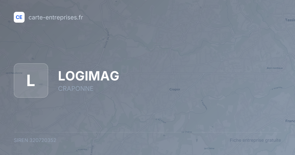 LOGIMAG — 320720352 — fiche entreprise