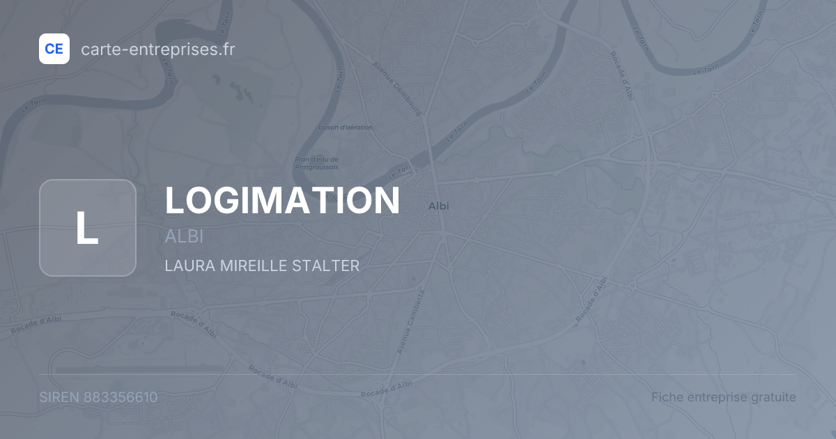 LOGIMATION — 883356610 — fiche entreprise