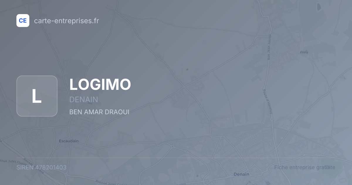 LOGIMO — 478201403 — fiche entreprise