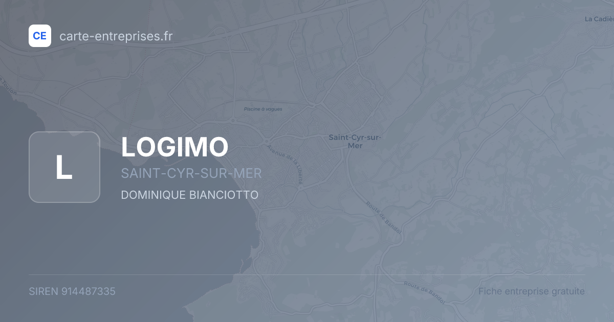 LOGIMO — 914487335 — fiche entreprise