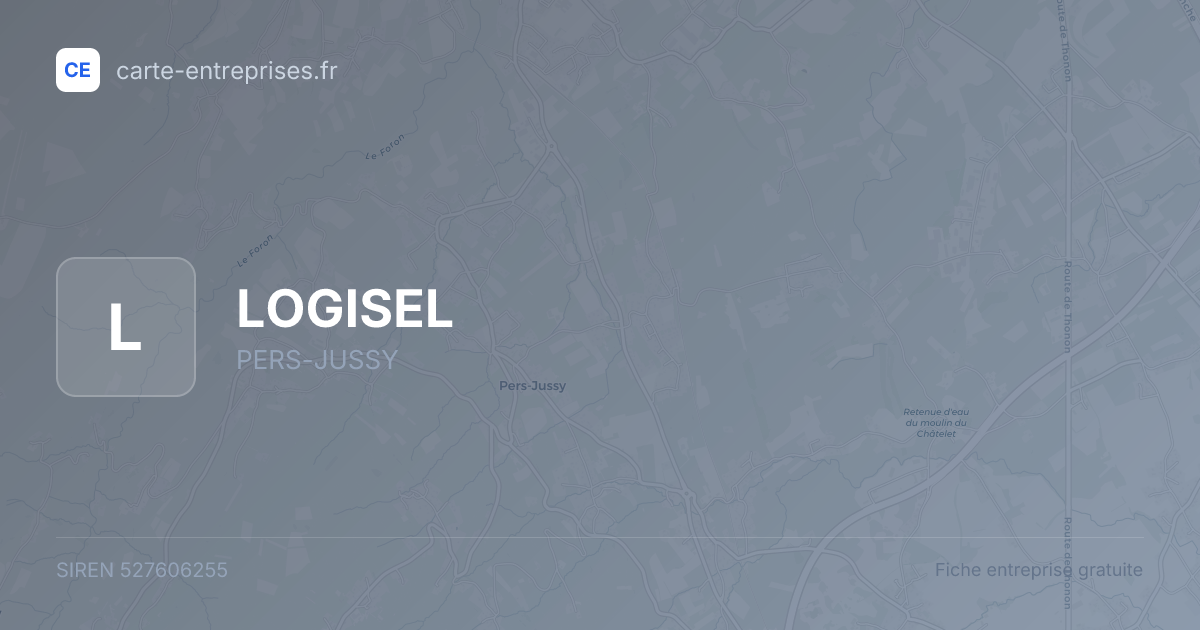 LOGISEL — 527606255 — fiche entreprise