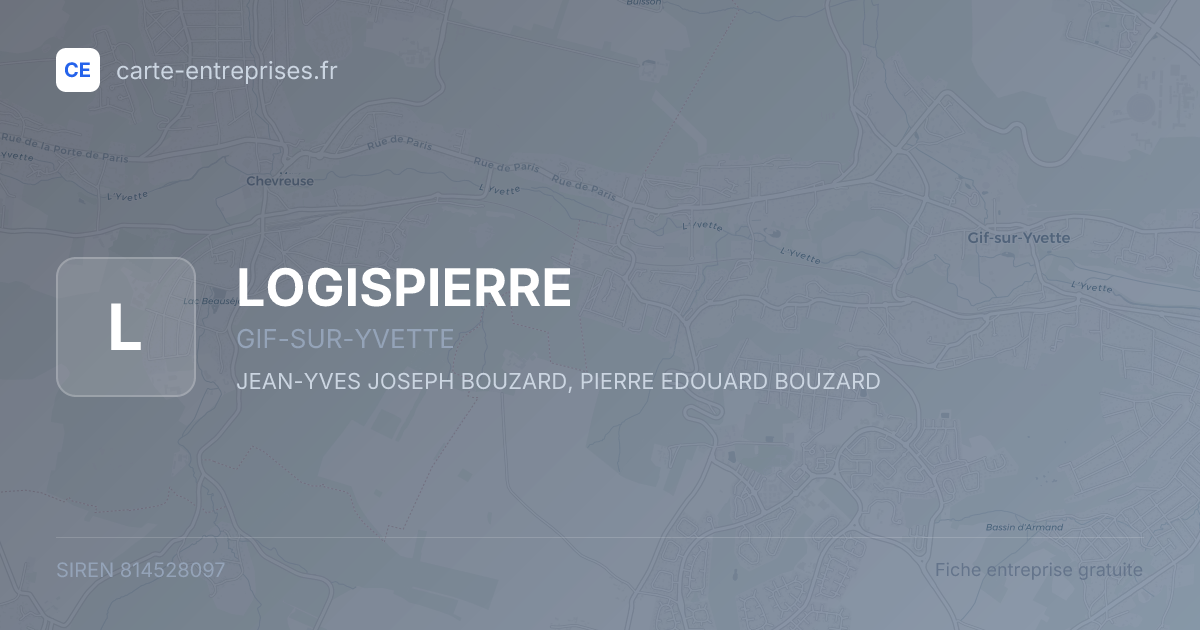 LOGISPIERRE — 814528097 — fiche entreprise