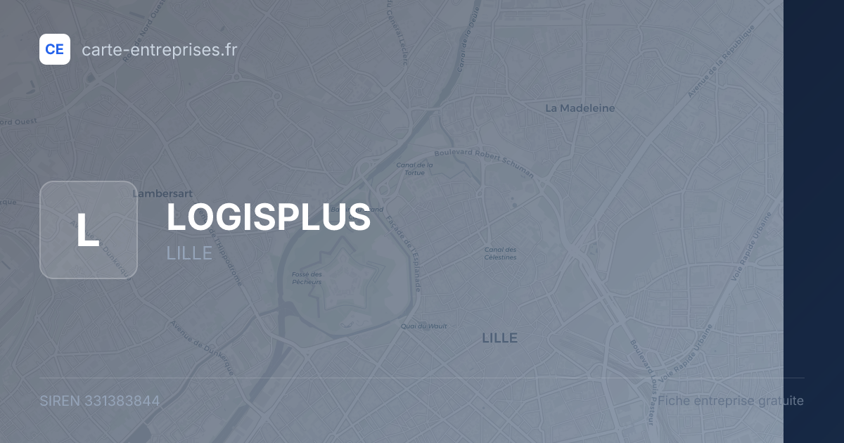 LOGISPLUS — 331383844 — fiche entreprise
