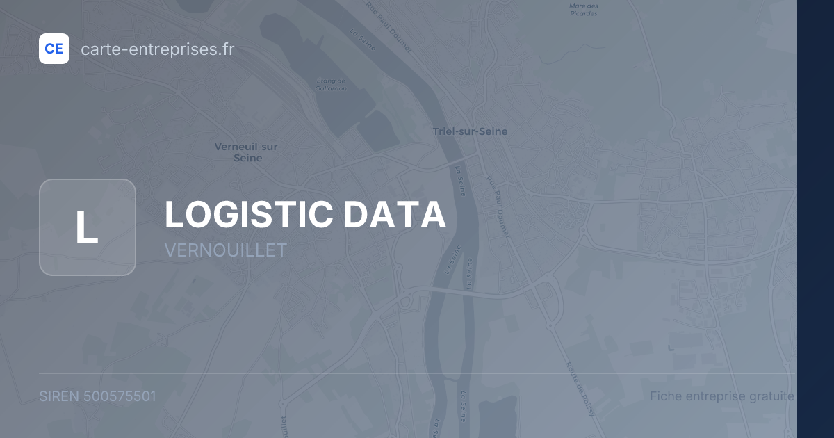 LOGISTIC DATA — 500575501 — fiche entreprise