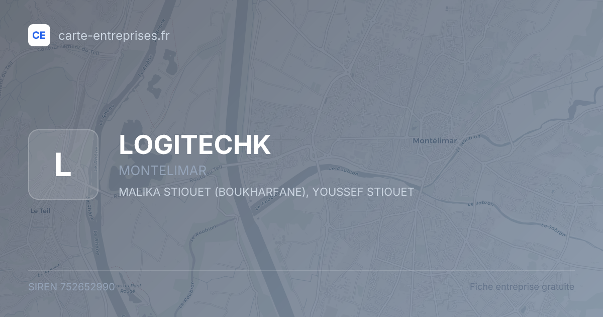 LOGITECHK — 752652990 — fiche entreprise
