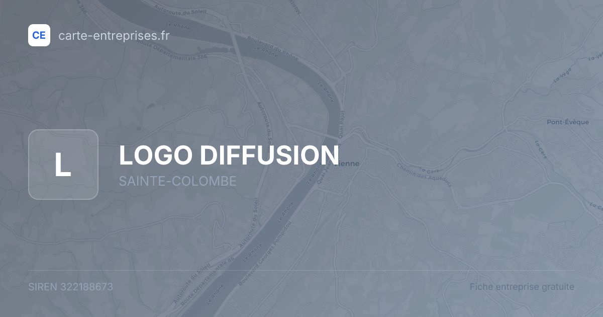 LOGO DIFFUSION — 322188673 — fiche entreprise