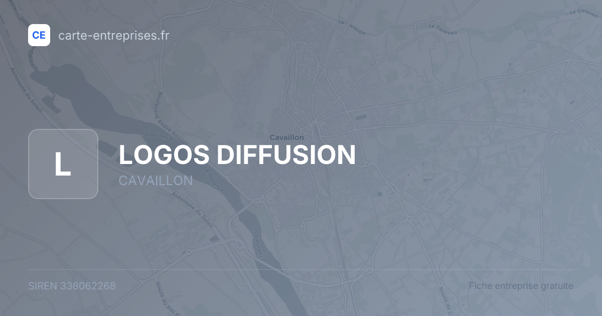 LOGOS DIFFUSION — 338062268 — fiche entreprise