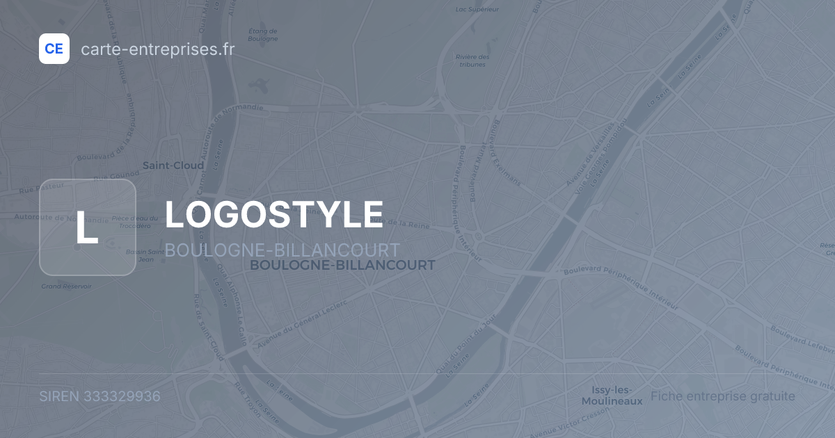 LOGOSTYLE — 333329936 — fiche entreprise