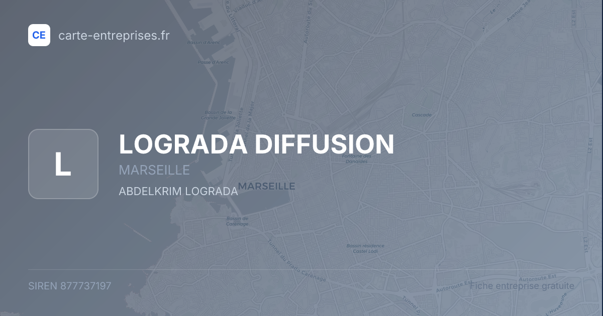 LOGRADA DIFFUSION — 877737197 — fiche entreprise