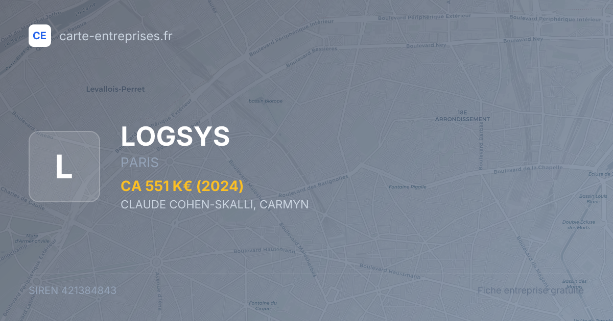 LOGSYS — 421384843 — fiche entreprise