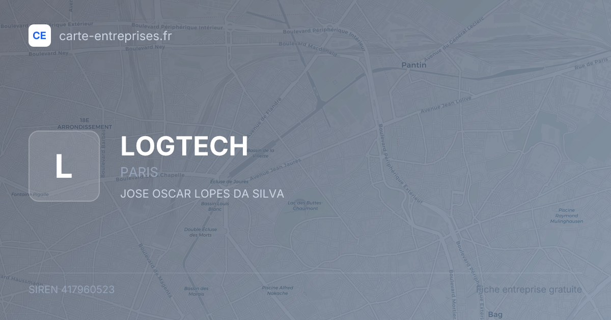 LOGTECH — 417960523 — fiche entreprise