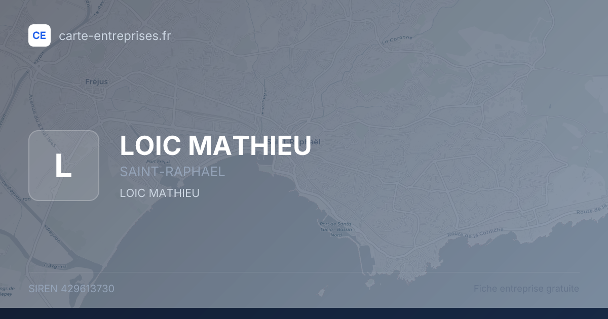 LOIC MATHIEU — 429613730 — fiche entreprise