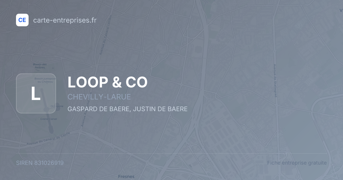 LOOP & CO — 831026919 — fiche entreprise