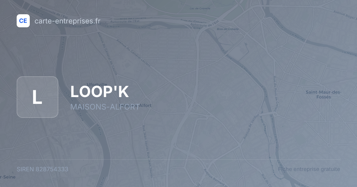 LOOP'K — 828754333 — fiche entreprise