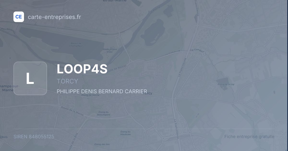 LOOP4S — 848055125 — fiche entreprise