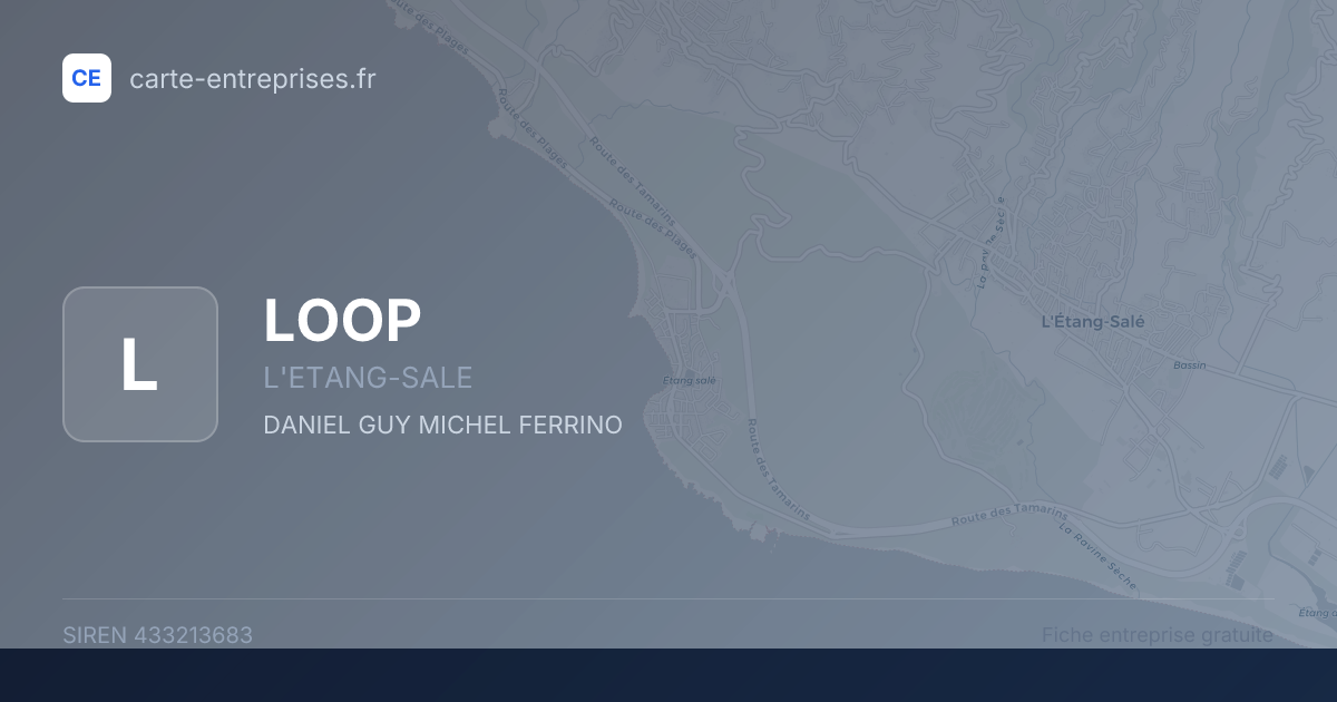 LOOP — 433213683 — fiche entreprise