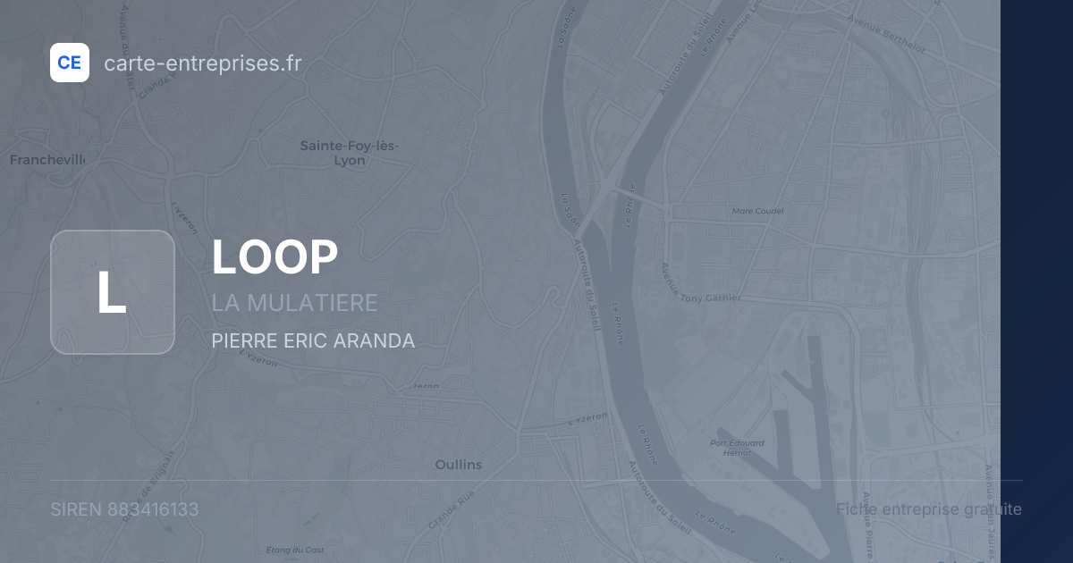LOOP — 883416133 — fiche entreprise