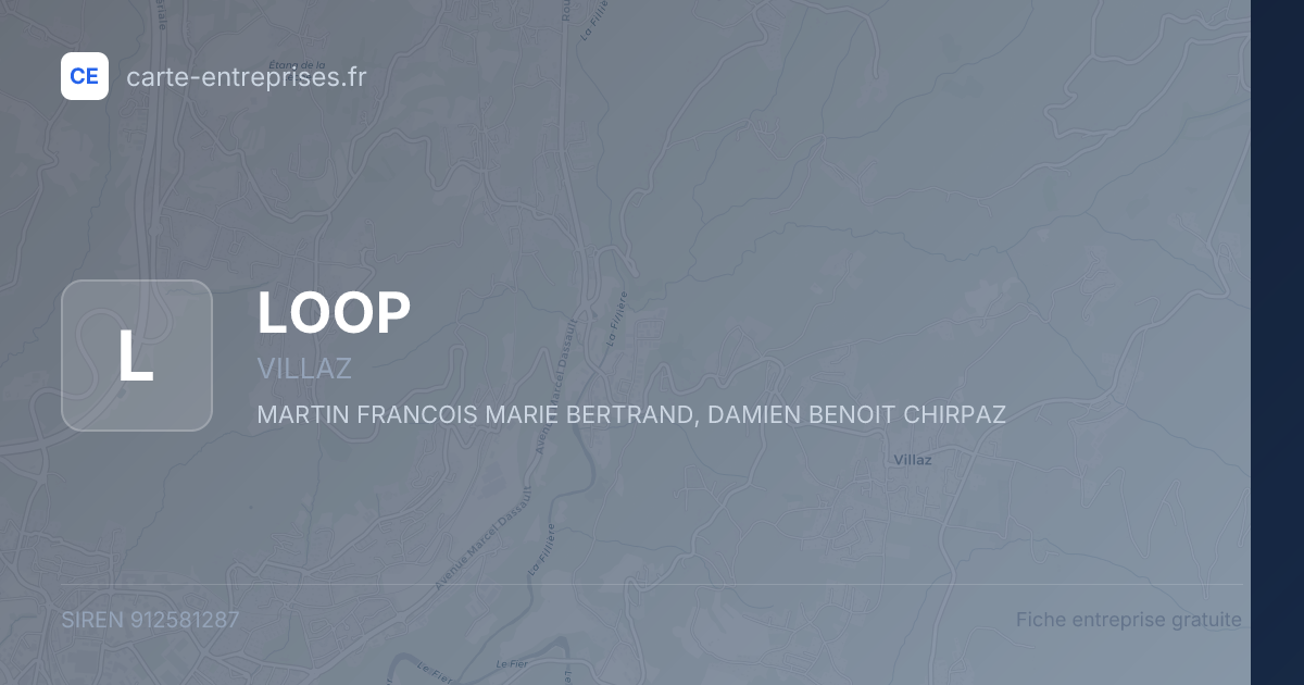 LOOP — 912581287 — fiche entreprise