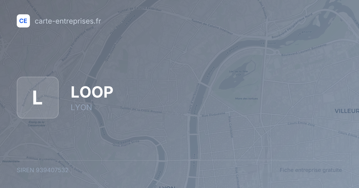 LOOP — 939407532 — fiche entreprise