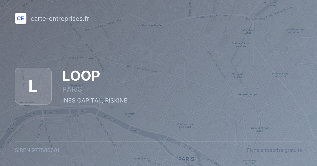 LOOP — 977586601 — fiche entreprise