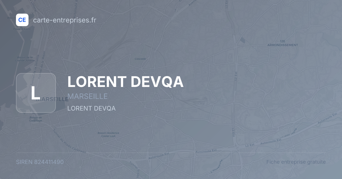 LORENT DEVQA — 824411490 — fiche entreprise
