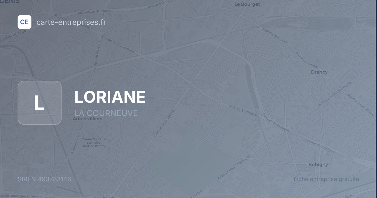 LORIANE — 493783146 — fiche entreprise
