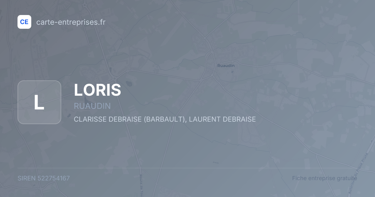 LORIS — 522754167 — fiche entreprise