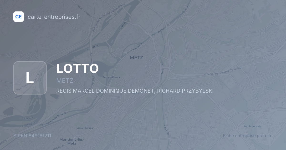 LOTTO — 849161211 — fiche entreprise