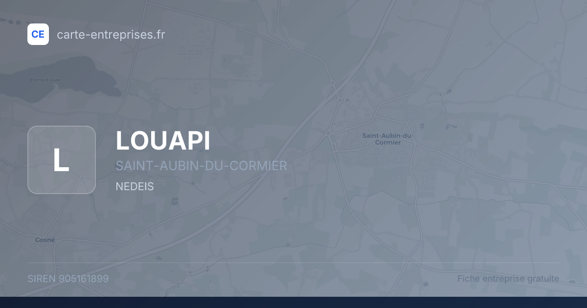 LOUAPI — 905161899 — fiche entreprise