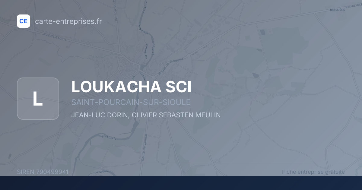 LOUKACHA SCI — 790499941 — fiche entreprise